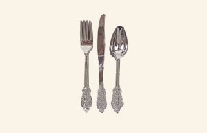 Luxe Silver Cutlery Set