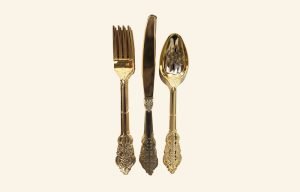 Luxe Gold Cutlery Set