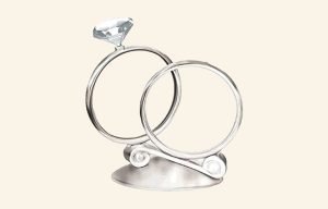 Rings Cake Topper