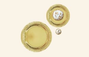Golden Foil Plates 8pk