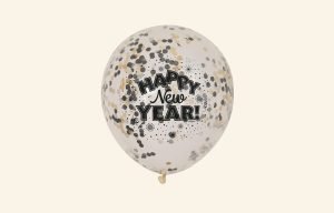 Happy New Year Balloons 6pk