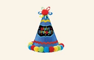 Birthday Bright Cone Hat