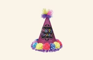 Birthday Chic Cone Hat