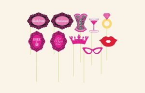 Bachelorette Photo Booth Props