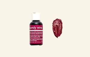 Chefmaster Burgundy Liqua Gel