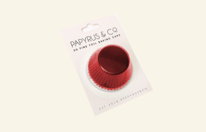 Red Foil Baking Cups