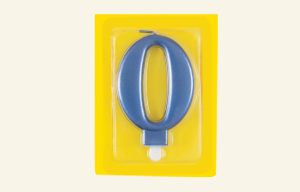 #0 Blue Jumbo Candle