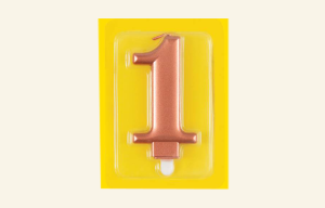 #1 Rose Gold Jumbo Candle