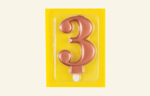 #3 Rose Gold Jumbo Candle