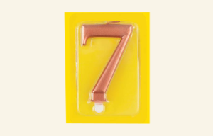 #7 Rose Gold Jumbo Candle