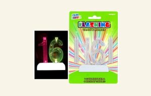 16th Flashing Candle