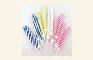 Jumbo Spiral Candles 12pk