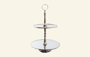 2 Tier Silver Stand Hire