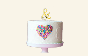 Gold Symbol & Cake Topper