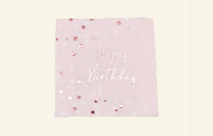 Happy Birthday Napkins 16pk