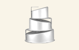 Round Mad Hatter Pan Set of 5 Topsy Turvy Cake Tins