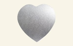 Cake Board Heart