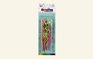 Twisted Spiral Candles 12pk