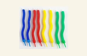 Zig Zag Candles 8pk