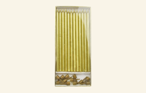 Gold Candles 12pk