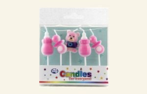 Baby Shower Candles 5pk