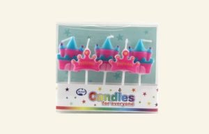 Princess Candles 5pk