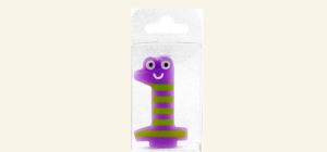 Number 1 Funny Candle