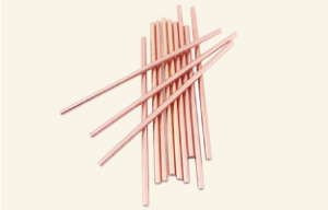 Rose Gold Straws