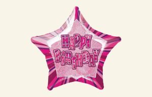 Birthday Star Balloon
