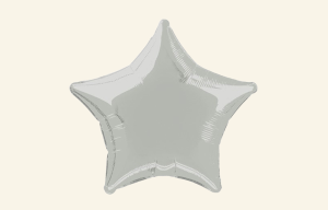 Silver Star Balloon