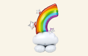 Rainbow Clouds Balloon