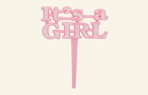 Girl Cake Picks