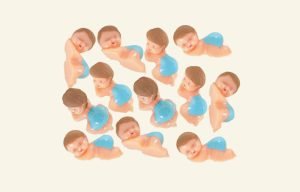 Sleeping Babies Favors