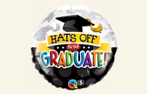 Hats off Graduate! Balloon