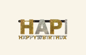 50th Birthday Banner