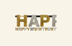 30th Birthday Banner