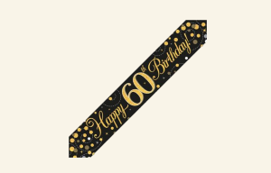 60th Bday Banner