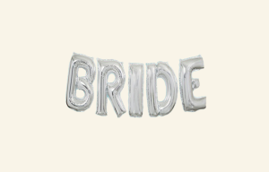 Bride Foil Letter Balloon Kit