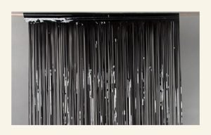 Black Foil Curtain
