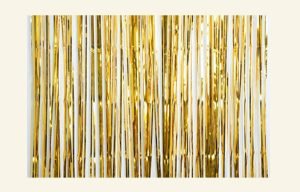 Gold Foil Curtain