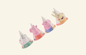 Peppa Pig Cone Hats