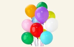 10 Latex Balloon Bouquet (Pickup Only)