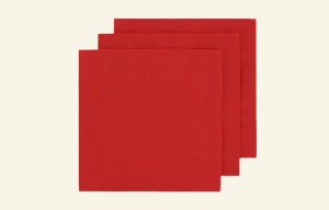 Red Lunch Napkins 100pk