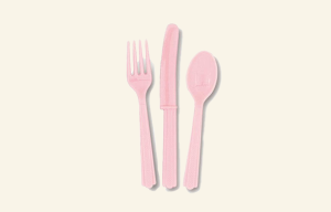 Pink Cutlery