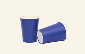 Royal Blue Paper Cups