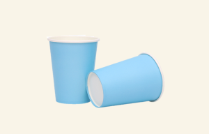 Blue Paper Cups