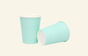 Pastel Green Paper Cups