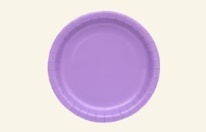 Lavender Dinner Paper Plates 20pk