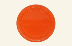 Orange Dinner Plates
