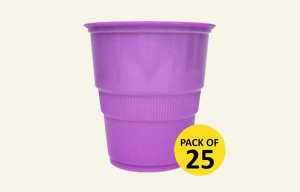 Purple Plastic Cups